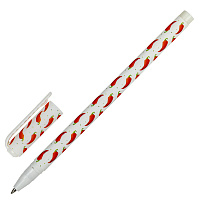 Ручка шариковая BRAUBERG SOFT TOUCH STICK "CHILI PEPPER", СИНЯЯ, мягкое покрытие, узел 0,7 мм, 143708 фото Ручка шариковая BRAUBERG SOFT TOUCH STICK "CHILI PEPPER", СИНЯЯ, мягкое покрытие, узел 0,7 мм, 143708