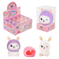 Игрушка-антистресс "МИЛЫЙ ЗАЙКА", 10,5 см, ассорти, 2 цвета, дисплей, JOLLY JOT (ДЖОЛЛИ ДЖОТ), 665794 фото Игрушка-антистресс "МИЛЫЙ ЗАЙКА", 10,5 см, ассорти, 2 цвета, дисплей, JOLLY JOT (ДЖОЛЛИ ДЖОТ), 665794