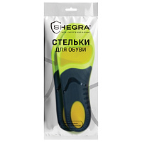 Стельки для кроссовок СПОРТИВНЫЕ КАРКАСНЫЕ, материал PU PRO SPORT, размер RU 36-37 / EU 37-38, с линиями выреза, SHEGRA (ШЕГРА), 700765 фото Стельки для кроссовок СПОРТИВНЫЕ КАРКАСНЫЕ, материал PU PRO SPORT, размер RU 36-37 / EU 37-38, с линиями выреза, SHEGRA (ШЕГРА), 700765