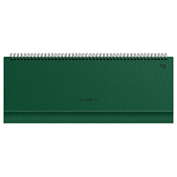 Планинг датированный 2026г., 64л., 330*130мм, балакрон, BG "Ariane.Dark green", тёмно-зеленый, отд.фольгой фото Планинг датированный 2026г., 64л., 330*130мм, балакрон, BG "Ariane.Dark green", тёмно-зеленый, отд.фольгой