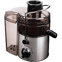 Соковыжималка SCARLETT SC-JE50S18, 800 Вт, стакан 0,6 л, емкость для жмыха 1 л, пластик, сталь/черный фото Соковыжималка SCARLETT SC-JE50S18, 800 Вт, стакан 0,6 л, емкость для жмыха 1 л, пластик, сталь/черный