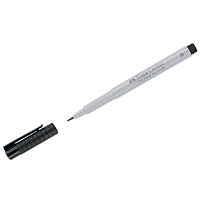 Ручка капиллярная Faber-Castell "Pitt Artist Pen Brush" цвет 230 холодный серый I, пишущий узел "кисть фото Ручка капиллярная Faber-Castell "Pitt Artist Pen Brush" цвет 230 холодный серый I, пишущий узел "кисть