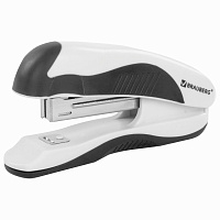 Степлер №10 BRAUBERG "JET PRO", до 12 листов, эргономичный, бело-черный, 228583 фото Степлер №10 BRAUBERG "JET PRO", до 12 листов, эргономичный, бело-черный, 228583