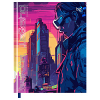 Дневник 1-11 кл. 48л. (твердый) BG "Escape to Virtuality", глянцевая ламинация, тиснение фольгой, фигурный клапан, ляссе фото Дневник 1-11 кл. 48л. (твердый) BG "Escape to Virtuality", глянцевая ламинация, тиснение фольгой, фигурный клапан, ляссе