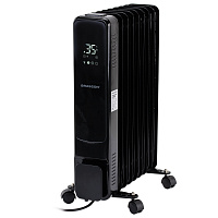 Обогреватель масляный BRASSON BOR-7 TOUCH, 7 секций, 1500 Вт, 3 режима, сенсор, пульт ДУ, черный, 457777 фото Обогреватель масляный BRASSON BOR-7 TOUCH, 7 секций, 1500 Вт, 3 режима, сенсор, пульт ДУ, черный, 457777