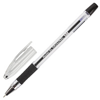 Ручка шариковая масляная с грипом BRAUBERG "Model-XL" ORIGINAL, ЧЕРНАЯ, узел 0,7 мм, линия письма 0,35 мм, 143243 фото Ручка шариковая масляная с грипом BRAUBERG "Model-XL" ORIGINAL, ЧЕРНАЯ, узел 0,7 мм, линия письма 0,35 мм, 143243