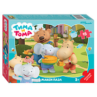 Пазл 15 эл. maxi Step Puzzle "Тима и Тома фото Пазл 15 эл. maxi Step Puzzle "Тима и Тома