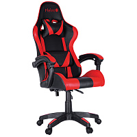 Кресло игровое Helmi HL-G05 "Effect", экокожа черная/красная, 2 подушки фото Кресло игровое Helmi HL-G05 "Effect", экокожа черная/красная, 2 подушки