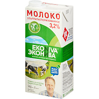 Молоко ЭкоНива ультрапастеризованное 3.2% 1 л фото Молоко ЭкоНива ультрапастеризованное 3.2% 1 л