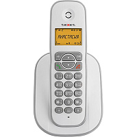 Радиотелефон teXet TX-D4505A белый/серый фото Радиотелефон teXet TX-D4505A белый/серый