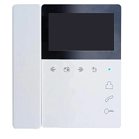 Видеодомофон Tantos Elly-S белый (с трубкой)