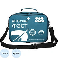Аптечка первой помощи офисная ФЭСТ № 2.2 (сумка текстильная) фото Аптечка первой помощи офисная ФЭСТ № 2.2 (сумка текстильная)