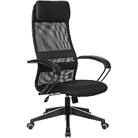 Кресло для руководителя Easy Chair 655 TTW черное (искусственная кожа/сетка/ткань, пластик) фото Кресло для руководителя Easy Chair 655 TTW черное (искусственная кожа/сетка/ткань, пластик)