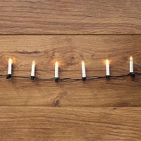 Гирлянда светодиодная Neon-Night Свечи линия теплый белый свет 30 светодиодов (6 м)