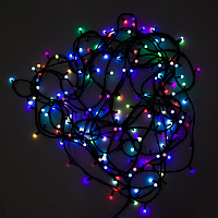 Гирлянда светодиодная уличная Neon-Night Мультишарики линия разноцветный свет 200 светодиодов (20 м, 303-509-1) фото Гирлянда светодиодная уличная Neon-Night Мультишарики линия разноцветный свет 200 светодиодов (20 м, 303-509-1)