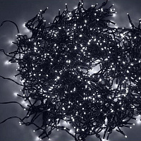 Гирлянда светодиодная уличная Neon-Night ClipLight бахрома нейтральный белый свет 665 светодиодов (20х5 м) фото Гирлянда светодиодная уличная Neon-Night ClipLight бахрома нейтральный белый свет 665 светодиодов (20х5 м)