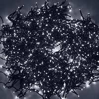 Гирлянда светодиодная уличная Neon-Night бахрома нейтральный белый свет 665 светодиодов (20х5 м) фото Гирлянда светодиодная уличная Neon-Night бахрома нейтральный белый свет 665 светодиодов (20х5 м)