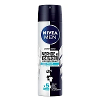 Дезодорант спрей Nivea Невидимый для черного и белого Fresh 150мл 85974 фото Дезодорант спрей Nivea Невидимый для черного и белого Fresh 150мл 85974