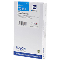 Картридж струйный Epson T04A C13T04A240 голубой оригинальный повышенной емкости фото Картридж струйный Epson T04A C13T04A240 голубой оригинальный повышенной емкости