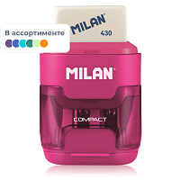 Ластик-точилка Milan Compact из натурального каучука фото Ластик-точилка Milan Compact из натурального каучука