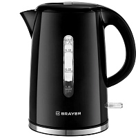Чайник электрический Brayer 1032BR чёрный фото Чайник электрический Brayer 1032BR чёрный