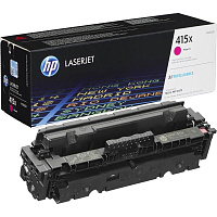 Картридж лазерный HP 415X W2033X пурпурный оригинальный повышенной емкости фото Картридж лазерный HP 415X W2033X пурпурный оригинальный повышенной емкости