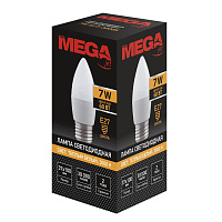 Лампа светодиодная ProMega jet C 7Вт E27 3000К 480Лм фото Лампа светодиодная ProMega jet C 7Вт E27 3000К 480Лм