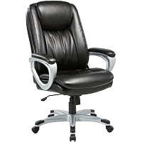 Кресло для руководителя Easy Chair 583 TPU (TR) черное (экокожа, пластик) фото Кресло для руководителя Easy Chair 583 TPU (TR) черное (экокожа, пластик)