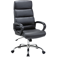 Кресло для руководителя Easy Chair 679 TR черное (рециклированная кожа, металл) фото Кресло для руководителя Easy Chair 679 TR черное (рециклированная кожа, металл)