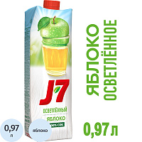 Сок J7 яблочный 0.97 л фото Сок J7 яблочный 0.97 л