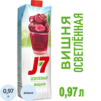 Нектар J7 вишневый 0.97 л фото Нектар J7 вишневый 0.97 л