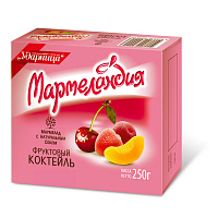 Мармелад Мармеландия фруктовый коктейль 250 г фото Мармелад Мармеландия фруктовый коктейль 250 г