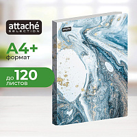 Скоросшиватель пластиковый с пружинным механизмом Attache Selection Fluid А4+ до 120 листов голубой (толщина обложки 0.45 мм) фото Скоросшиватель пластиковый с пружинным механизмом Attache Selection Fluid А4+ до 120 листов голубой (толщина обложки 0.45 мм)