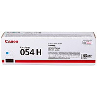 Картридж лазерный Canon 054H C 3027C002 голубой оригинальный повышенной емкости фото Картридж лазерный Canon 054H C 3027C002 голубой оригинальный повышенной емкости