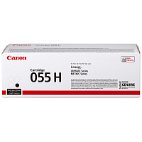 Картридж лазерный Canon 055H BK 3020C002/004 черный оригинальный повышенной емкости фото Картридж лазерный Canon 055H BK 3020C002/004 черный оригинальный повышенной емкости