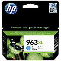 Картридж струйный HP 963XL 3JA27AE голубой оригинальный повышенной емкости фото Картридж струйный HP 963XL 3JA27AE голубой оригинальный повышенной емкости