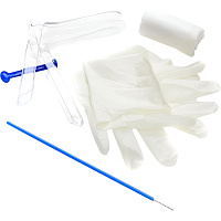 Набор гинекологический Юнона размер M с цитощеткой (60 наборов в упаковке)