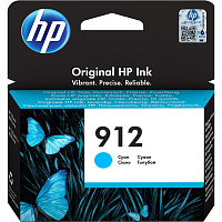 Картридж струйный HP 912 3YL77AE голубой оригинальный фото Картридж струйный HP 912 3YL77AE голубой оригинальный
