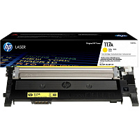 Картридж лазерный HP 117A W2072A желтый оригинальный фото Картридж лазерный HP 117A W2072A желтый оригинальный