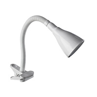 Светильник настольный Arte Lamp Cord A1210LT-1WH E14 белый фото Светильник настольный Arte Lamp Cord A1210LT-1WH E14 белый