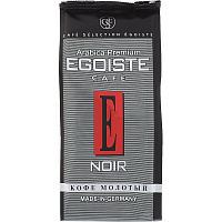 Кофе молотый Egoiste Noir 250 г (пакет) фото Кофе молотый Egoiste Noir 250 г (пакет)