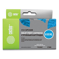 Картридж струйный CACTUS (CS-C2P24AE) для HP Officejet Pro 6830/6230, голубой фото Картридж струйный CACTUS (CS-C2P24AE) для HP Officejet Pro 6830/6230, голубой