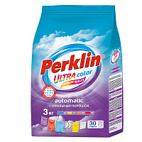 Стиральный порошок автомат 3 кг PERKLIN ULTRA "Color", УЛУЧШЕННАЯ ФОРМУЛА, универсальный, 700606 фото Стиральный порошок автомат 3 кг PERKLIN ULTRA "Color", УЛУЧШЕННАЯ ФОРМУЛА, универсальный, 700606
