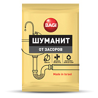 Средство для прочистки труб Bagi Шуманит гранулы 70 г фото Средство для прочистки труб Bagi Шуманит гранулы 70 г