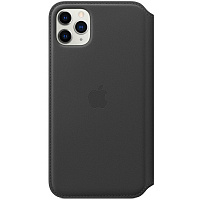Чехол-книжка Apple Leather Folio для Apple iPhone 11 Pro Max черный (MX082ZM/A) фото Чехол-книжка Apple Leather Folio для Apple iPhone 11 Pro Max черный (MX082ZM/A)
