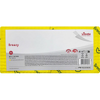 Салфетки хозяйственные Vileda Professional Бризи микрофибра 36х35см 105 г/кв.м желтые (25 штук в упаковке) фото Салфетки хозяйственные Vileda Professional Бризи микрофибра 36х35см 105 г/кв.м желтые (25 штук в упаковке)