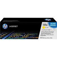 Картридж лазерный HP 125A CB542A желтый оригинальный фото Картридж лазерный HP 125A CB542A желтый оригинальный