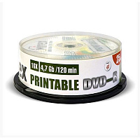 Диск DVD-R Mirex 4.7 ГБ 16x cake box UL130028A1M (25 штук в упаковке) фото Диск DVD-R Mirex 4.7 ГБ 16x cake box UL130028A1M (25 штук в упаковке)