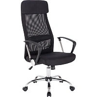 Кресло для руководителя Easy Chair 589 TC черное (сетка/ткань, металл) фото Кресло для руководителя Easy Chair 589 TC черное (сетка/ткань, металл)