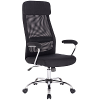 Кресло для руководителя Easy Chair 591 TC черное (сетка/ткань, металл) фото Кресло для руководителя Easy Chair 591 TC черное (сетка/ткань, металл)